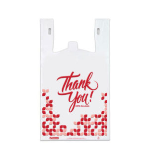 S4 HD T-SHIRT BAGS - Thank You Red